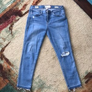 Lucky Brand Distressed Ankle Jeans